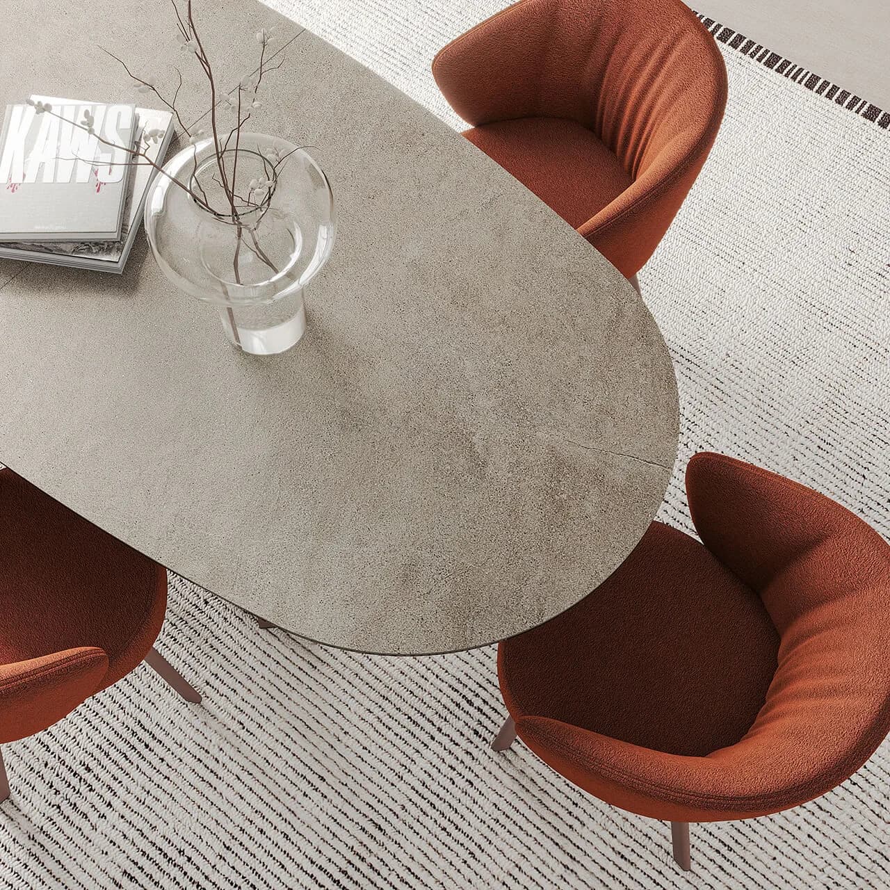Gavi Chair in a furnished setting