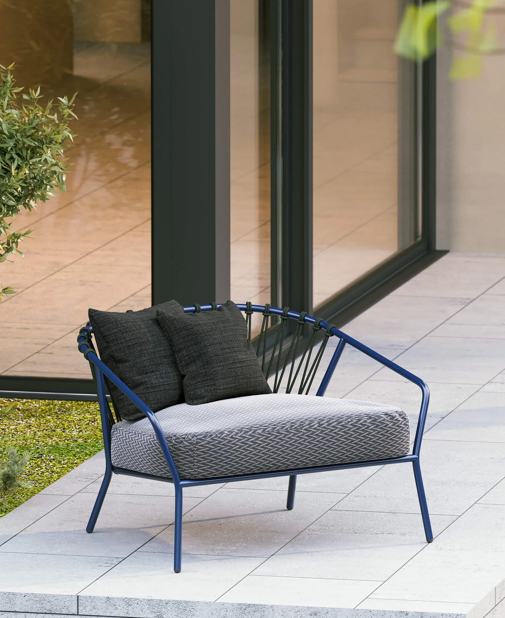 Baga Sofa in a furnished setting