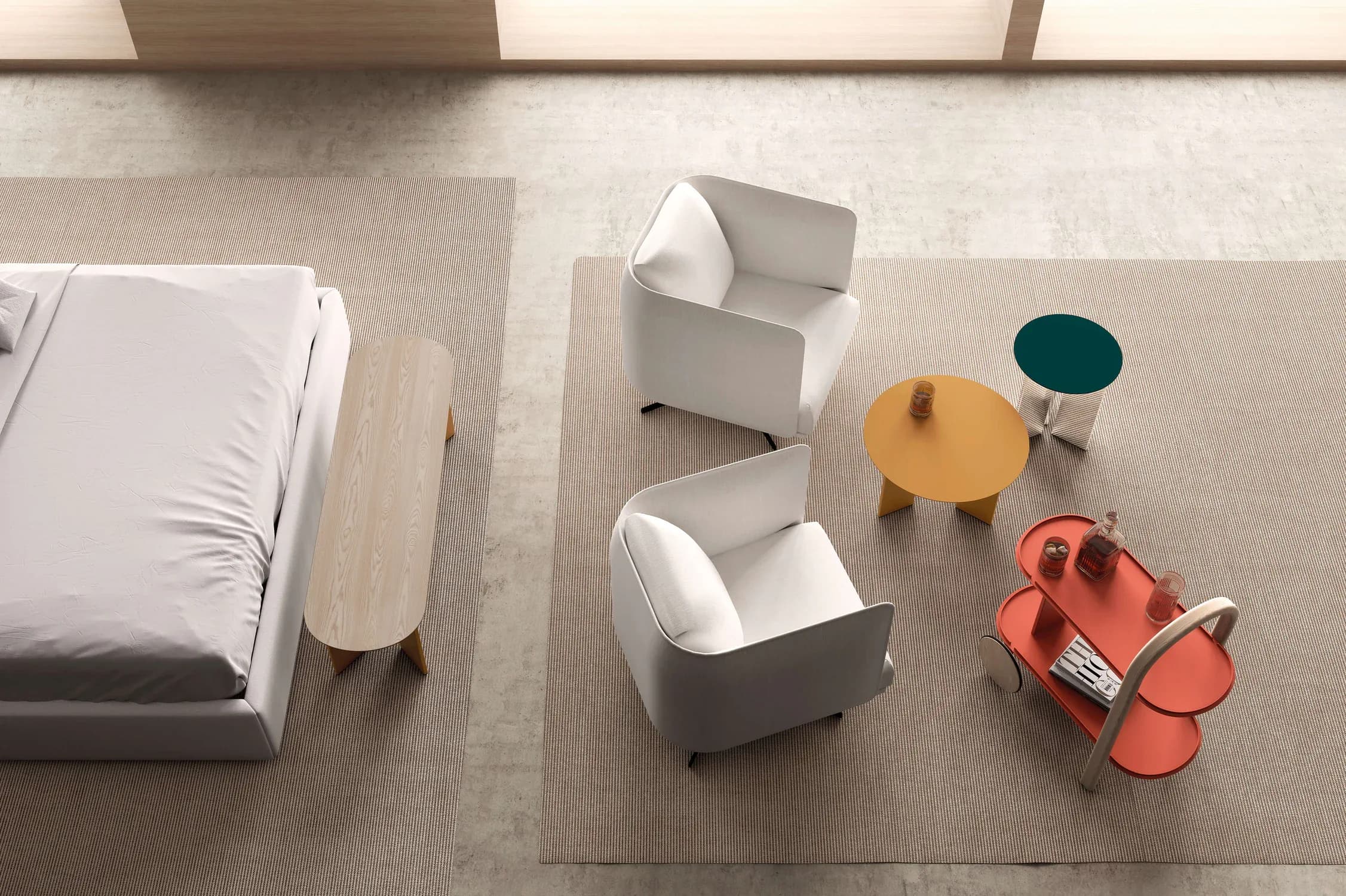 Croma Trolley in a furnished setting