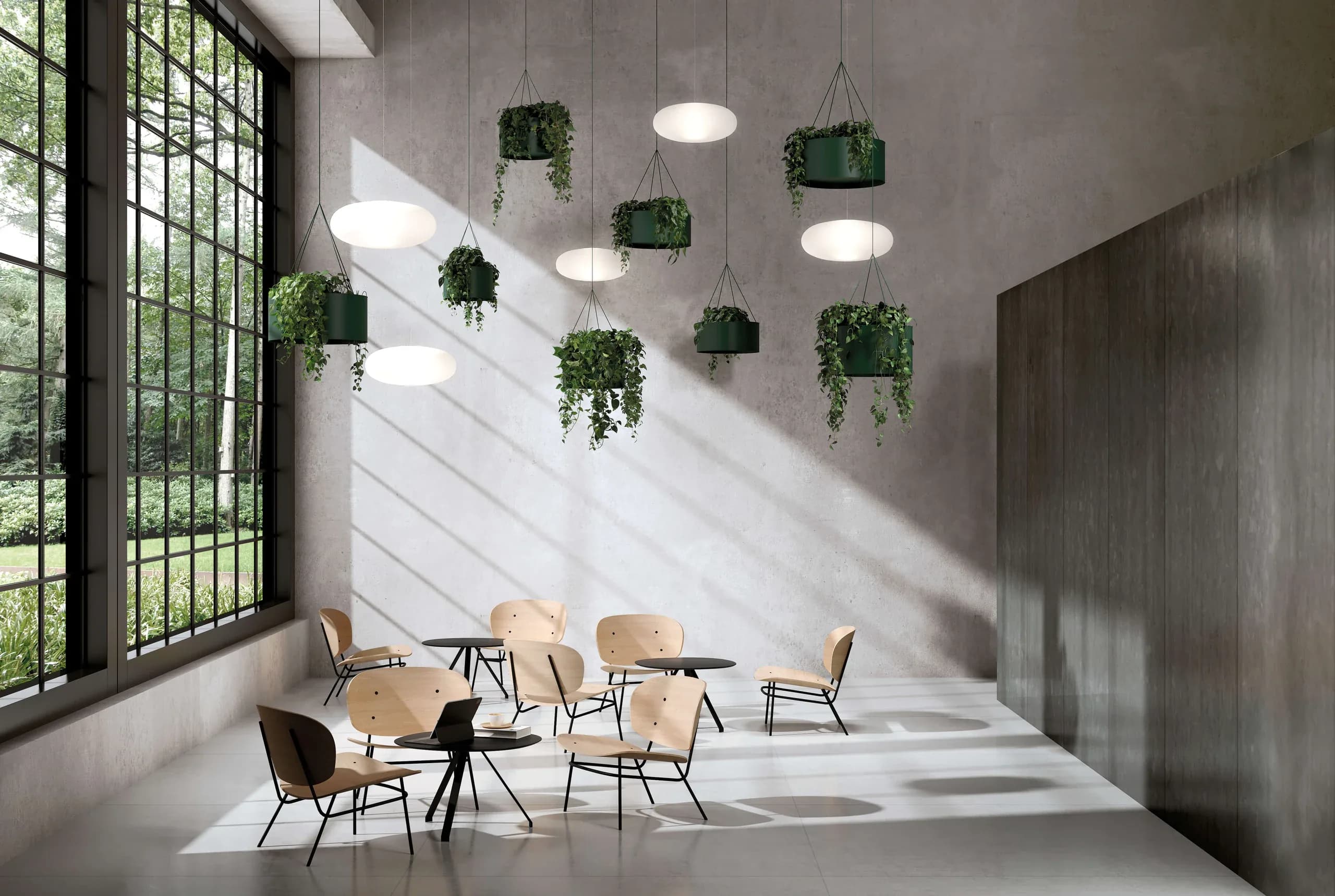 Green Cloud in a furnished setting