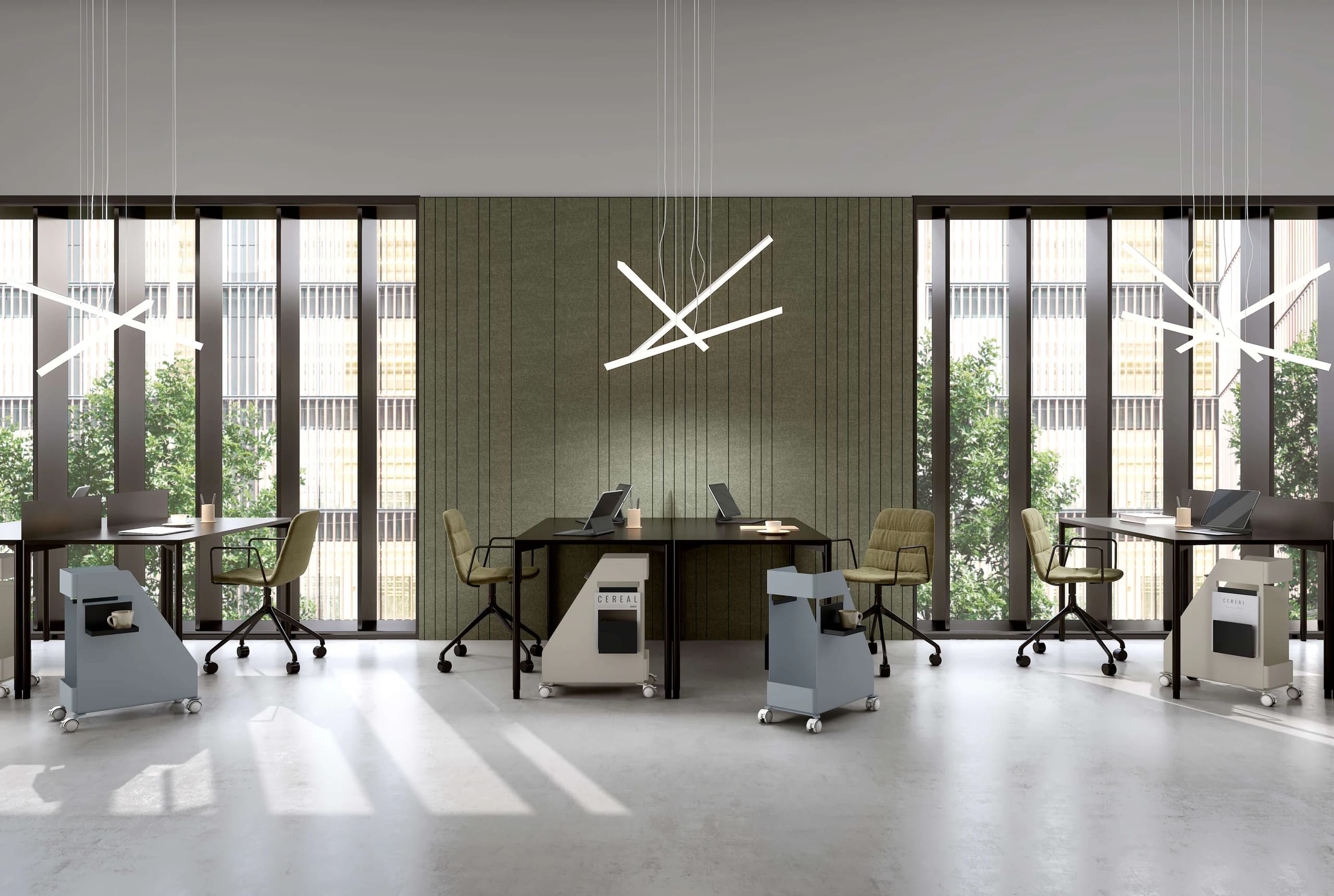 Store in a furnished setting